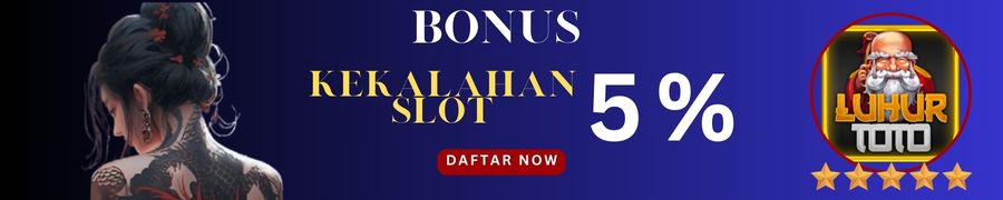 BONUS KEKALAHAN 5%